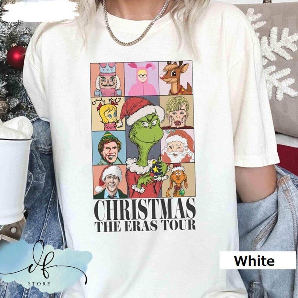 The Grinch Nightmare Before Christmas Tour T Shirt Holiday Movie Fan Gift Shirt